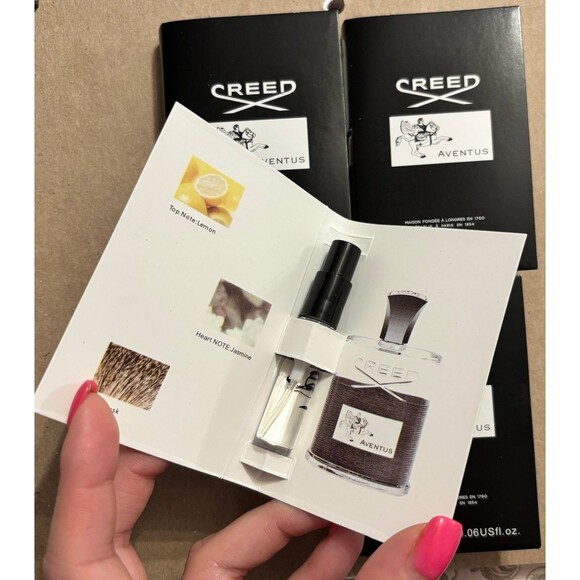 Creed Aventus Cologne Sample Lot of 4 x 2ml Spray Vials New - Picture 3 of 3